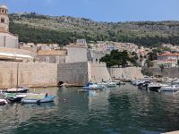 Auch der Hafen der alten Seerepublik Dubrovnik war stark befestigt