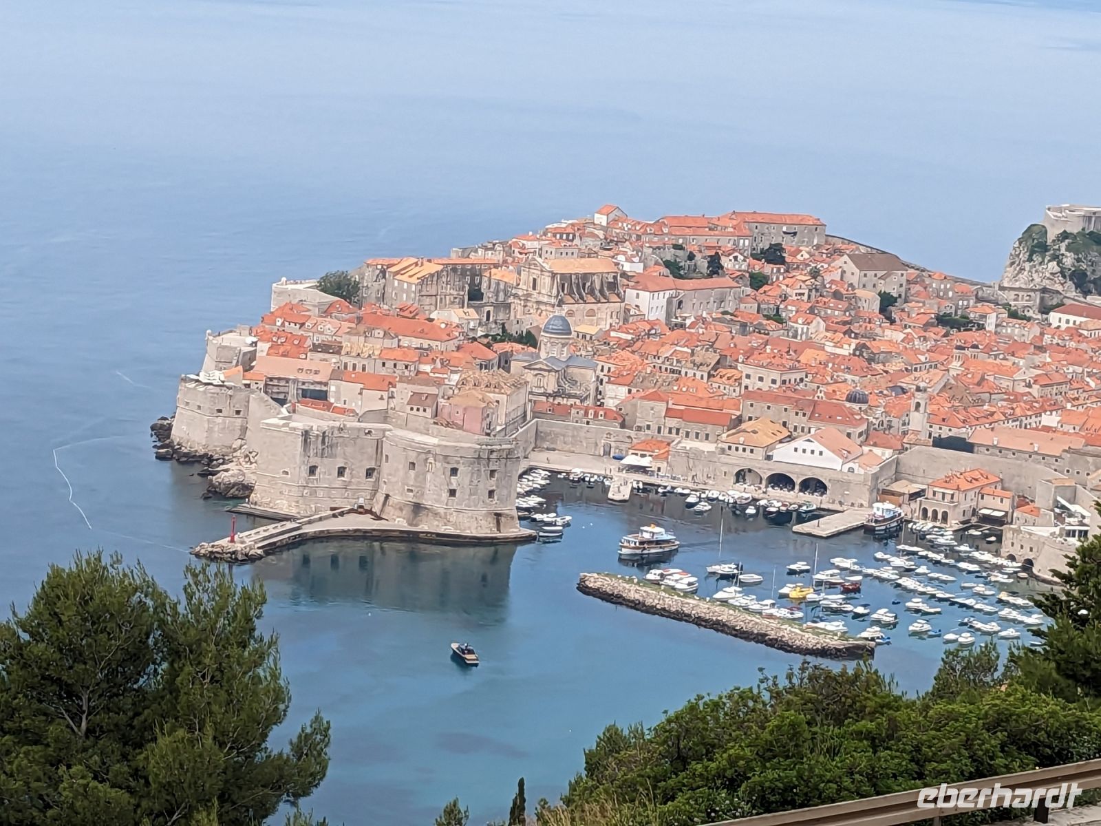 Gesamtblick auf Dubrovnik
