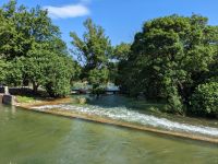 Blick zum Fluss Krka im Krka-Nationalpark