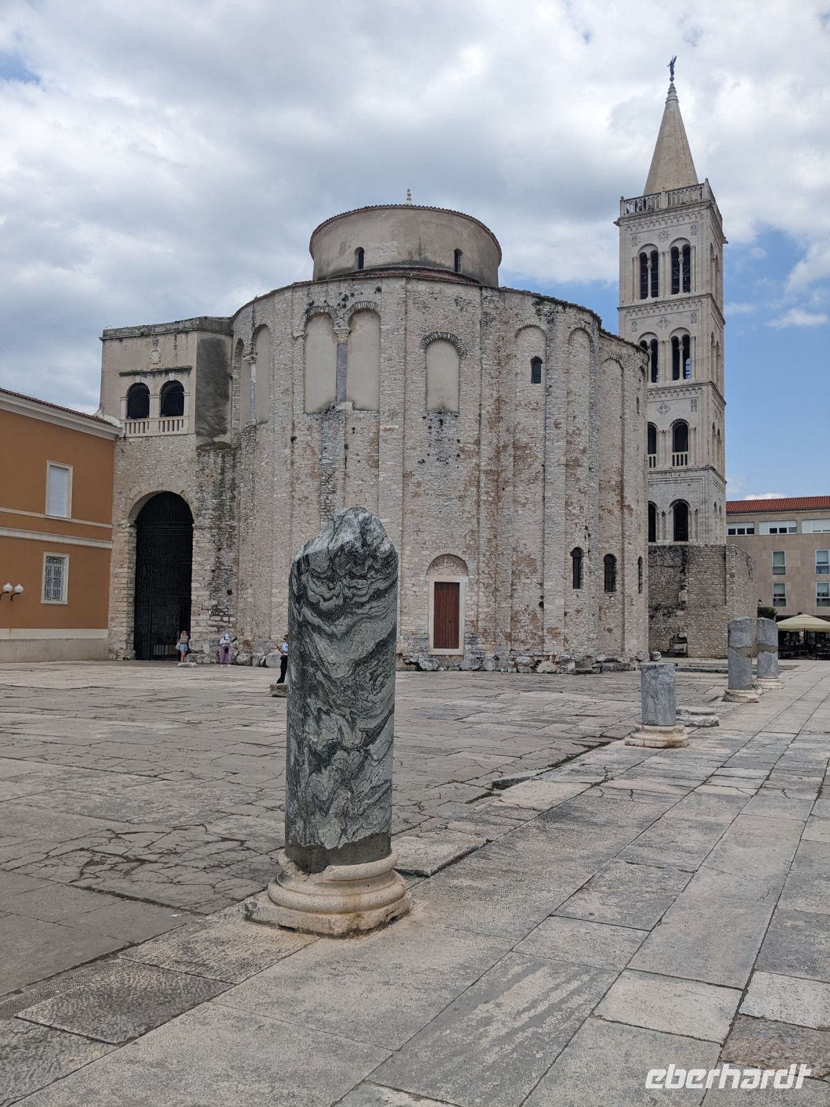 Rundkirche des Hl. Donatus am Rand des alten Forums in Zadar