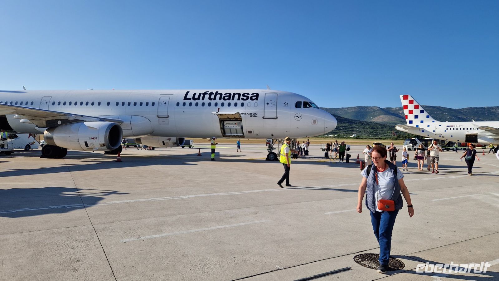 Tag1_Anreise mit Lufthansa in Split