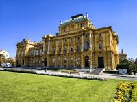 Kroatisches Nationaltheater in Zagreb