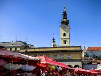 Am Obst- und Gemüsemarkt von Zagreb