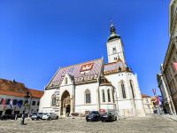 Die Sankt Markus Kirche in Zagreb