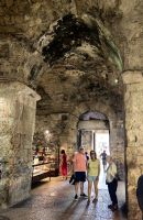 Alte Gewölbe des Diokletianspalastes in Split