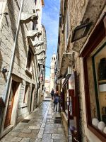 Enge Gasse in Korcula