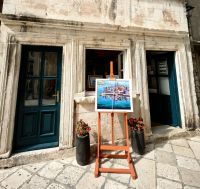 Kleine Galerie in Korcula