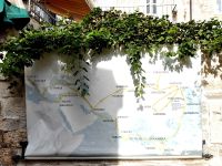 Reiserouten von Marco Polo in Korcula an seinem Geburtshaus