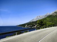 Wir fahren über die Halbinsel Peljesac