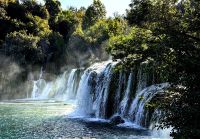 Die Kaskaden der Krka Wasserfälle