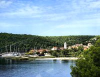 Blick auf Skradin
