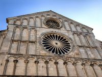 Rosette der Kathedrale von Zadar