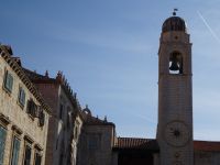 Dubrovnik: Stradun mit Uhrturm