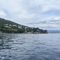 Schöne Aussicht vom Boot