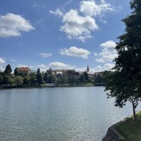 Fužine in der Ferne