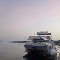 Heute werden wir den Sonnenaufgang vom Meer aus sehen