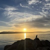Ein weiterer Sonnenuntergang auf der Insel