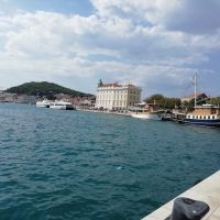 Blick auf die grüne Lunge von Split