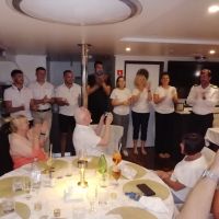 Auch die Besatzung zeigte ihr Können