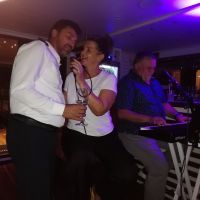 Der Kapitän und seine Frau haben ihren Auftritt