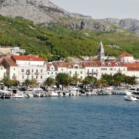 Blick auf die Altstadt von Makarska