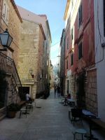 In der Altstadt von Makarska
