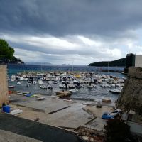 Blick auf den Hafen von Dubrovnik