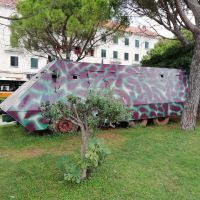 Ein Relikt des letzten Krieges 