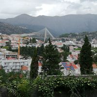 Blick über Port Gruz