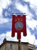 Stadtzentrum der Stadt Krk