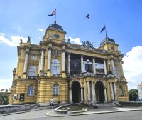 Nationaltheater von vorn, Zagreb