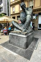 Denkmal für Nicola Tesla, der gebürtiger Kroate war