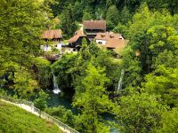 Mühlendorf Slunj in der Nähe der Plitvicer Seen