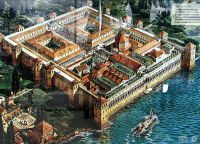 Bild des Diokletianpalastes in Split