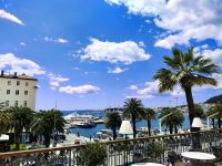 Blick auf die Strandpromenade von Split