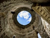 Im Diokletianspalast von Split