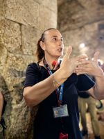 Dijana erklärt uns die Geschichte von Split