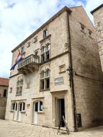 Stadtinformation in Korcula 