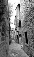 Enge Gasse in Trogir