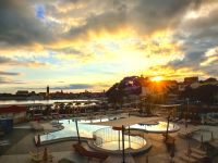 Valamar Padova Hotel in Rab, Sonnenuntergang