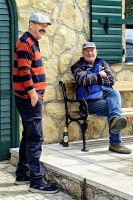 Nette Kroaten auf Rab