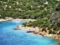 Einsame Bucht an der Adria, Insel Rab