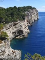 die Klippen von Insel Telascica - Kornati 
