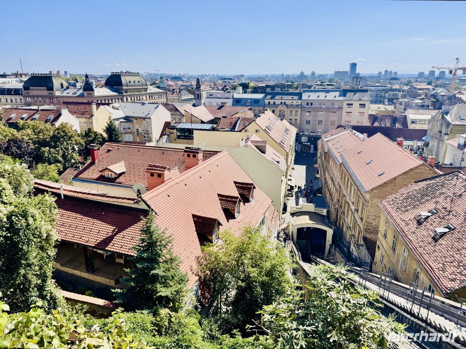 Tag 2 - Blick auf Zagreb 