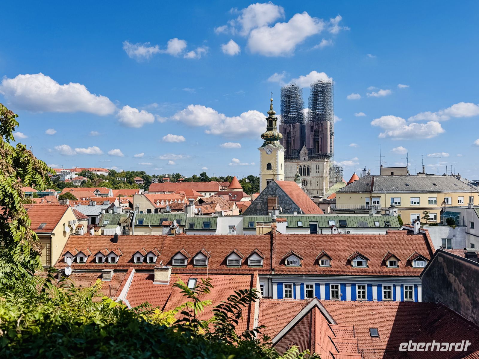 Tag 2 - Blick auf Zagreb 