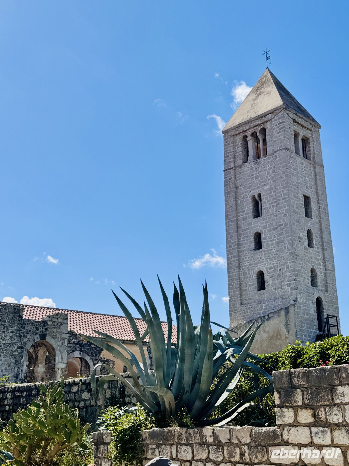 Tag 9 - Glockenturm der St.-Johannis-Kirche, Stadt Rab