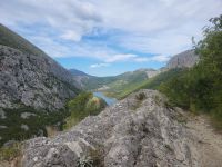 Wanderung oberhalb des Cetina-Flusses/Kroatien