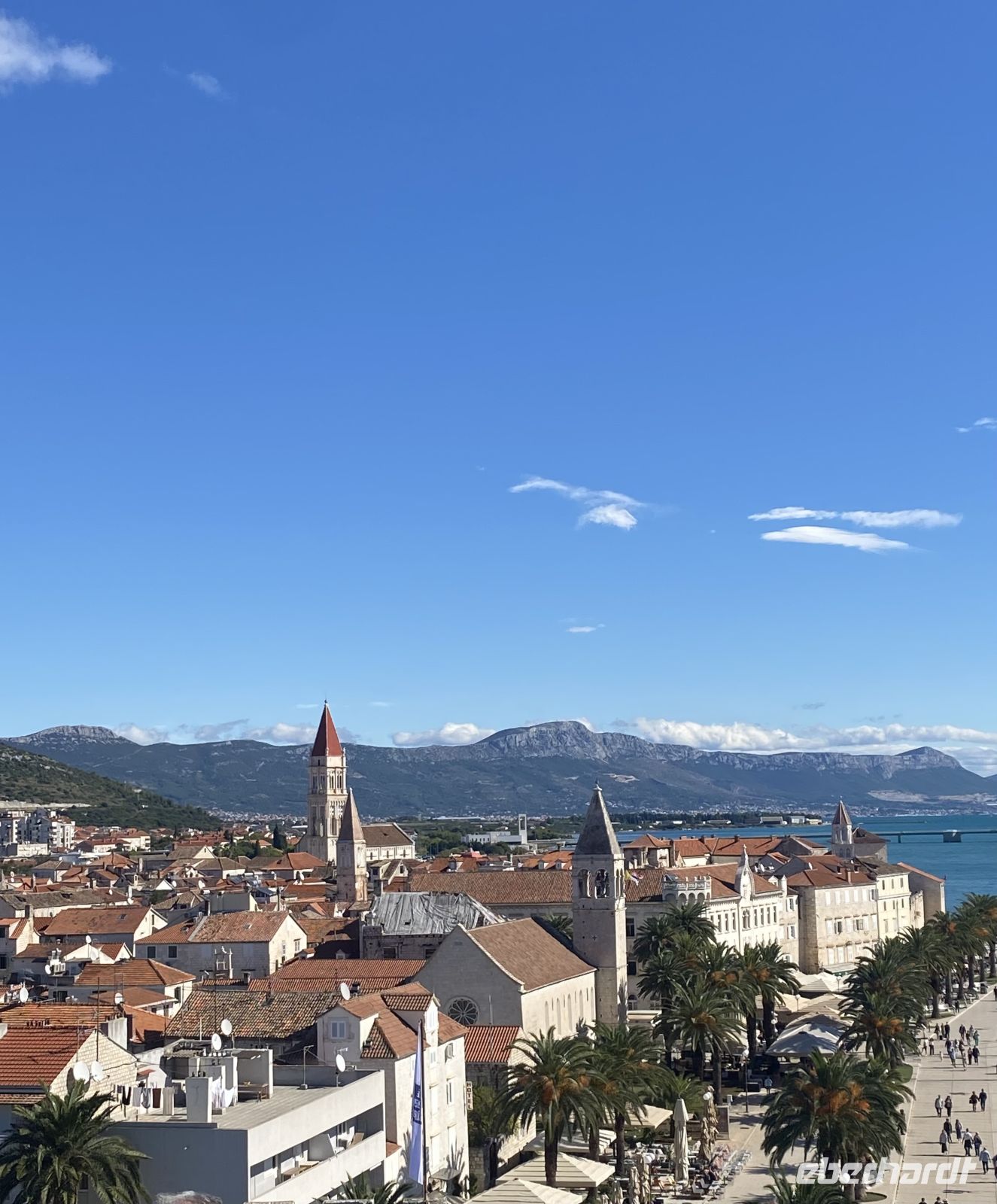 Blick auf Trogir