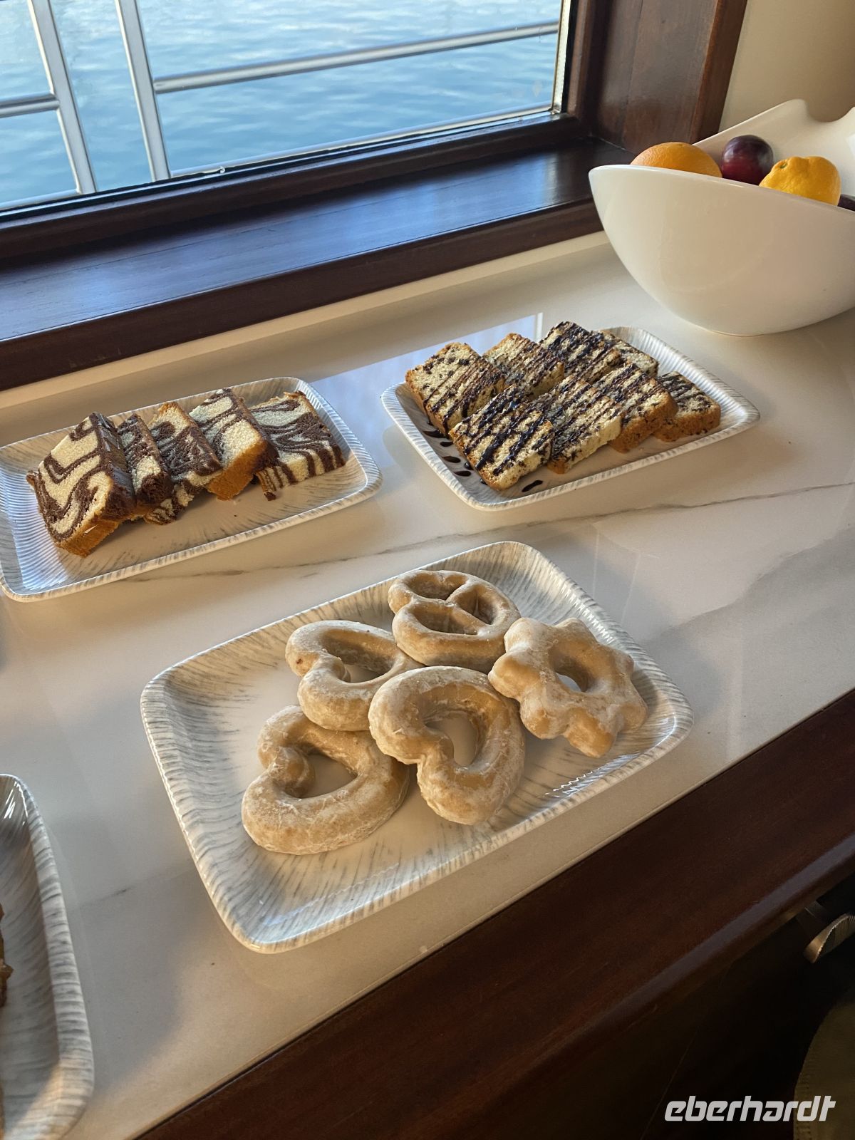 Frühstück an Bord