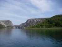 Bootsfahrt im NTP Krka